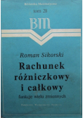 Rachunek różniczkowy i całkowy Funkcje wielu zmiennych