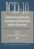 ICD 10 Zaburzenia psychiczne w praktyce podstawowej opieki zdrowotnej