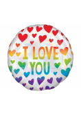 Balon foliowy I love You