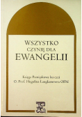Wszystko czynię dla Ewangelii