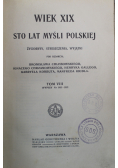 Wiek XIX Sto lat myśli polskiej Tom VIII