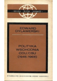 Polityka wschodnia CDU/ CSU 1945-1969