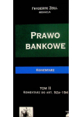 Prawo bankowe Komentarz Tom II