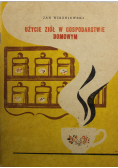 Użycie ziół w gospodarstwie domowym