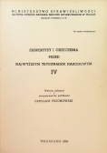 Ekspertyzy i orzeczenia przed najwyższym trybunałem narodowym Tom IV