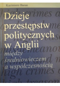 Dzieje Przestępstw politycznych w Anglii