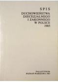 Spis duchowieństwa diecezjalnego i zakonnego w Polsce 1985