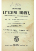 Katolicki Katechizm Ludowy Część III 1927 r.