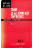 Cours de Mathematiques Superieures Tom II
