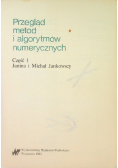 Przegląd metod i algorytmów numerycznych Część 1