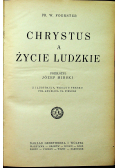 Chrystus a życie ludzkie 1926 r.