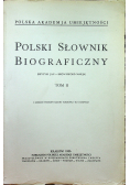 Polski Słownik Biograficzny Tom III Reprint1936 r