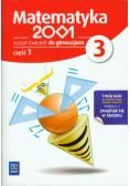 Matematyka 2001 3. Zeszyt ćwiczeń, część 1