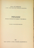 Mesjasz według proroctw  Starego  Testamentu 1923 r.