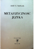 Metafizyczność języka