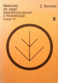 Materiały do zajęć specjalizacyjnych z  fitopatologi IV