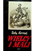 Wielcy i mali 1937 r.