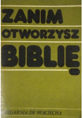 Zanim otworzysz Biblię