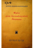Wybór pism kaznodziejskich Newmana 1939 r.