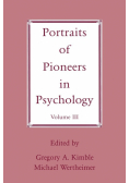 Portraits of Pioneers in Psychology