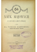 64 nauk majowych o Litanii Loretańskiej 1908 r.