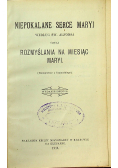Niepokalane Serce Maryi  1914r