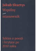 Wspólny mianownik