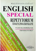 English Special repetytorium tematyczno  leksykalne