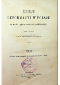 Dzieje reformacyi w Polsce Tom II 1886 r.