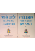Wybór listów Ojca Świętego Jana Pawła II Tom I i II