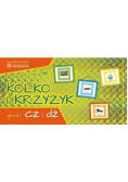 Logopedyczne kółko i krzyżyk. Głoski CZ i DŻ