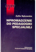 Wprowadzenie do pedagogiki specjalnej