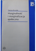 Marginalność i marginalizacja społeczna