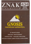 Miesięcznik znak Gnosis poszukiwanie samozbawienia