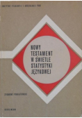 Nowy Testament w świetle statystyki językowej