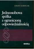 Jednoosobowa spółka z ograniczoną odpowiedzialnością