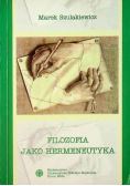 Filozofia jako hermeneutyka