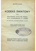 Kodeks światowy 1911 r