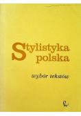 Stylistyka polska Wybór tekstów