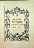 Lwowski synod archidiecezjalny 1930 r.