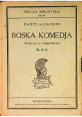Boska komedia 1922 r.