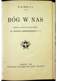 Bóg w Nas 1930 r.