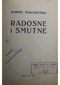 Radosne i smutne 1920 r