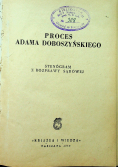 Proces Adama Doboszyńskiego 1949r