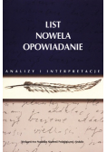 List nowela opowiadanie
