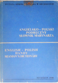 Angielsko polski podręczny słownik marynarza