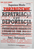 Repatriacja czy deportacja Tom I