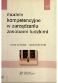 Modele kompetencyjne w zarządzaniu zasobami ludzkimi