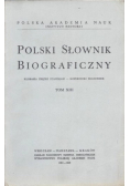 Polski słownik biograficzny Tom XIII