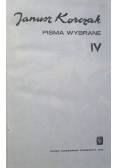 Pisma wybrane IV